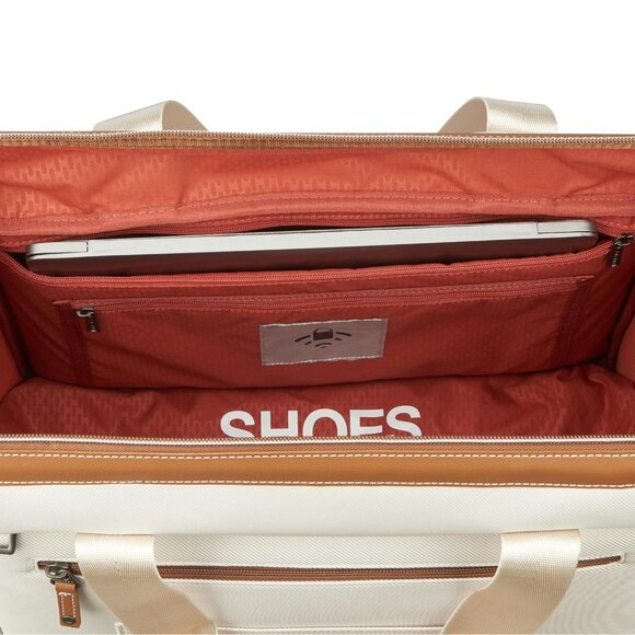 Delsey Paris 2.0 Small Weekender Travel Duffle Bag Angora Off White One Size - Picture 13 of 14